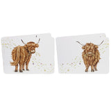 Clemency Bunn Highland Cow Tableware Placemats & Coasters