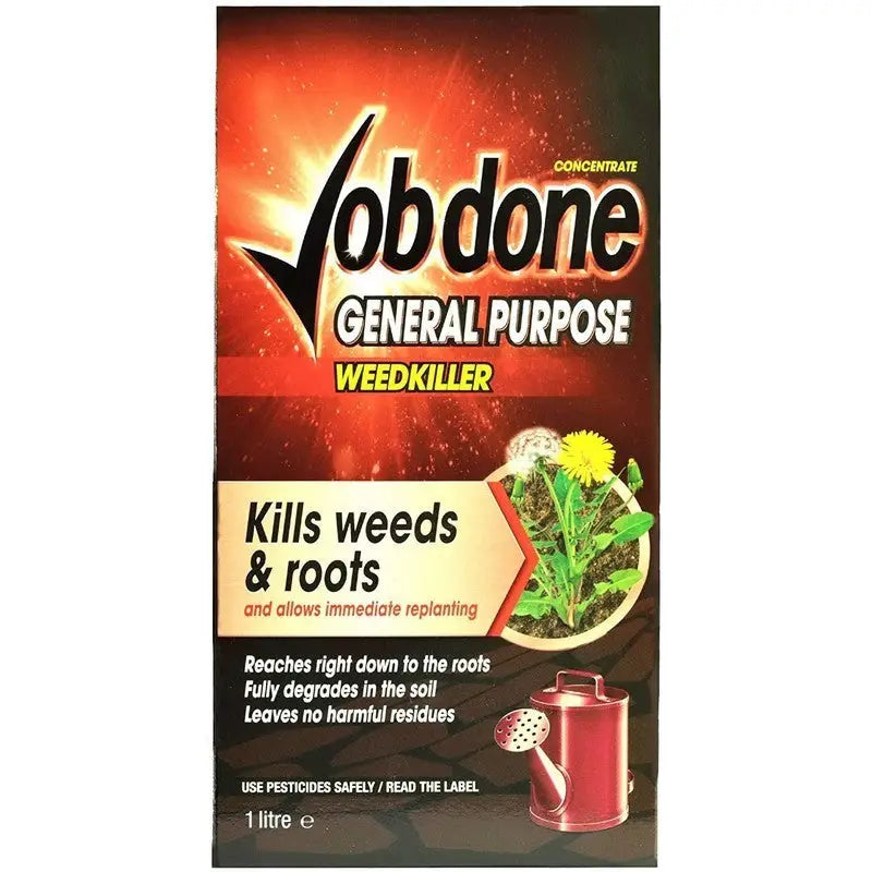 Job Done General Purpose Weedkiller Concentrated - 1 Litre -