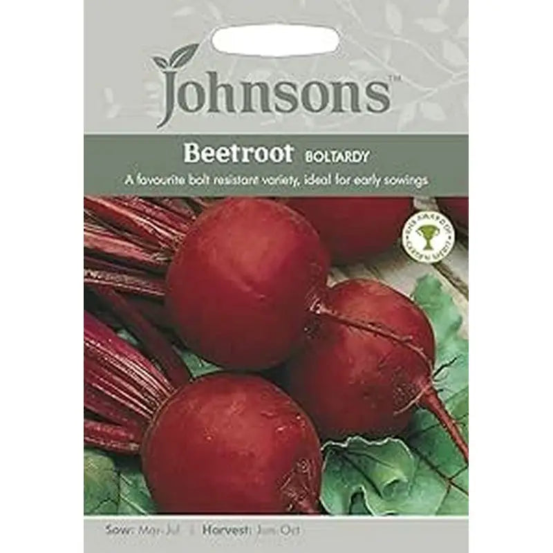 Johnsons F&V Seeds - Beetroot Boltardy - Type V - Gardening