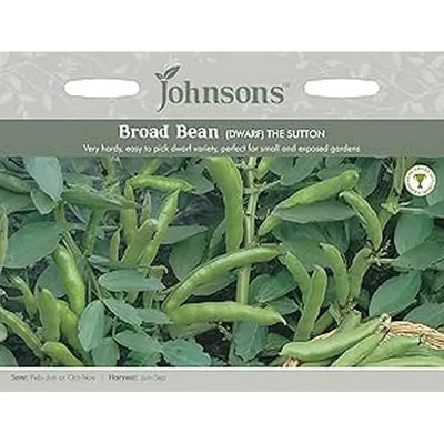 Johnston F&V Seeds - Broad Bean (Dwarf) The Sutton - Type V