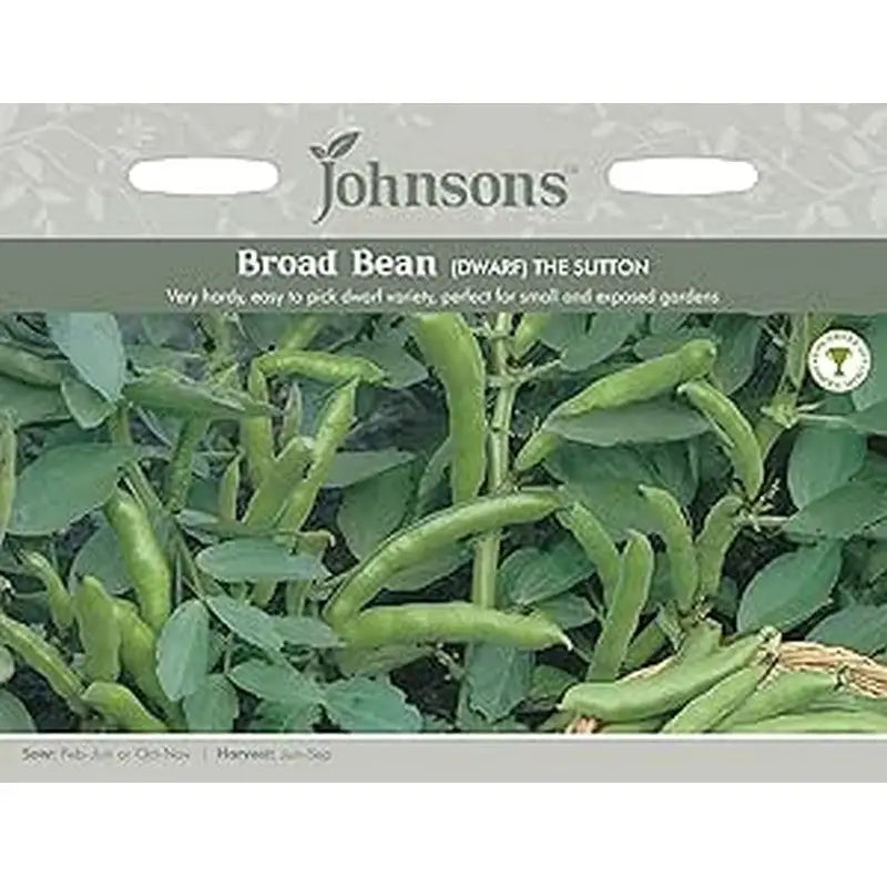 Johnston F&V Seeds - Broad Bean (Dwarf) The Sutton - Type V