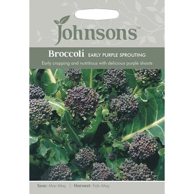 Johnston F&V Seeds - Broccoli Early Purple Sprouting - Type