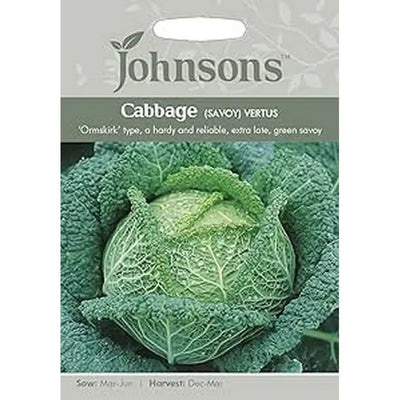 Johnston F&V Seeds - Cabbage (Savoy) Vertus - Type V