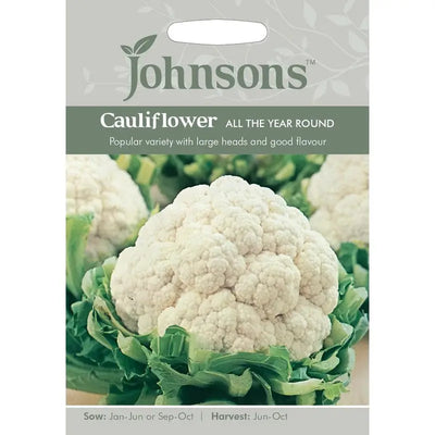 Johnston F&V Seeds - Cauliflower All The Year Round - Type