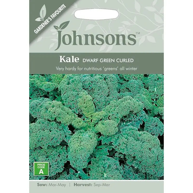 Johnston F&V Seeds - Kale Dwarf Green Curled - Type V