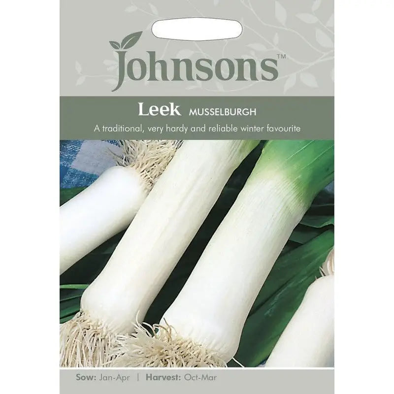 Johnston F&V Seeds - Leek Musselburgh - Type V - Gardening
