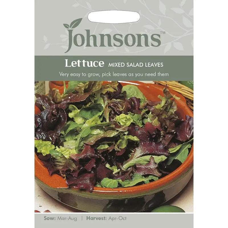 Johnston F&V Seeds - Lettuce Mixed Salad Leaves - Type V