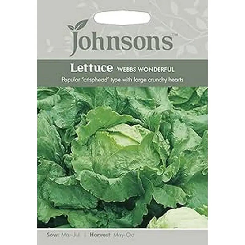 Johnston F&V Seeds - Lettuce Webbs Wonderful - Type V