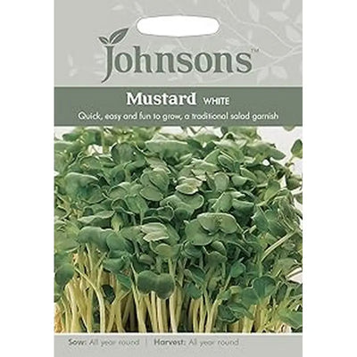 Johnston F&V Seeds - Mustard White - Type V - Gardening &