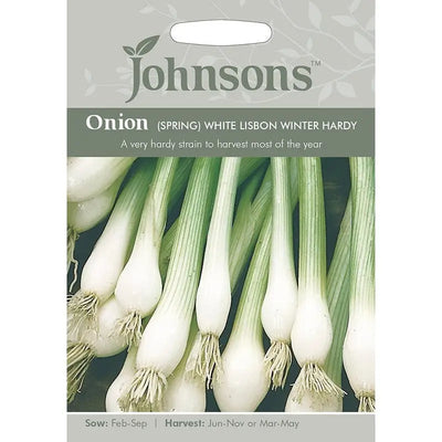 Johnston F&V Seeds - Onion (Spring) White Lisbon Winter