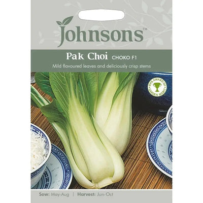 Johnston F&V Seeds - Pak Choi Choko F1 - Type V - Gardening