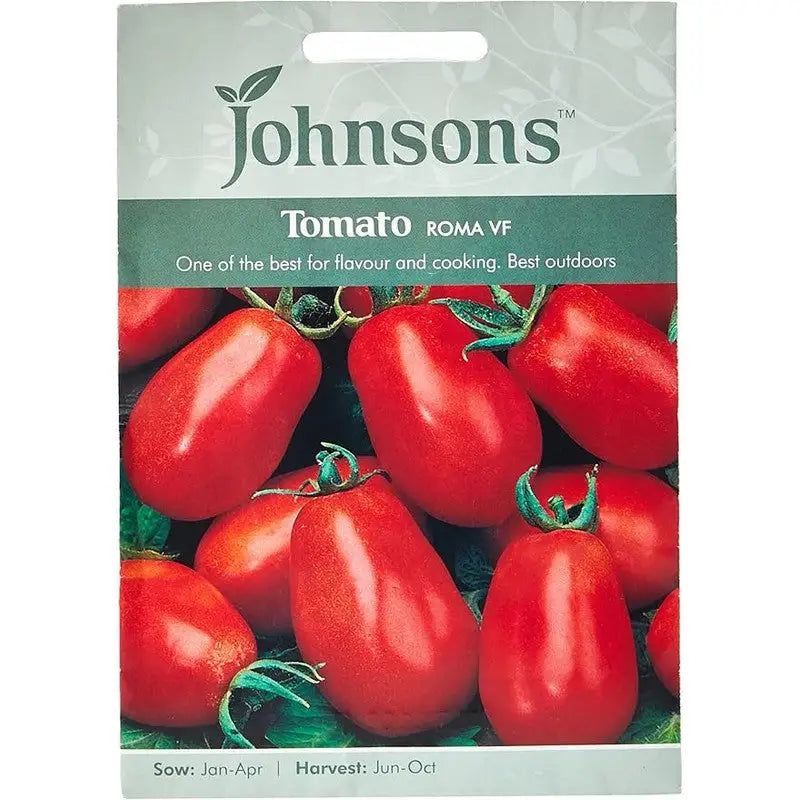 Johnston F&V Seeds - Tomato Roma VF - Type V - Gardening &