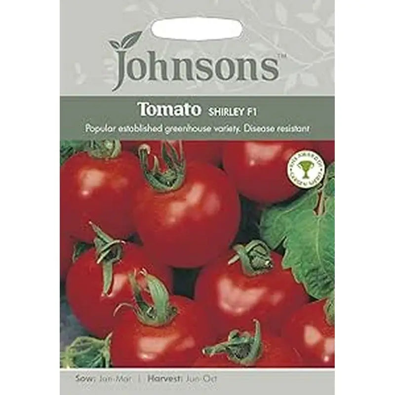 Johnston F&V Seeds - Tomato Shirley F1 - Type V - Gardening