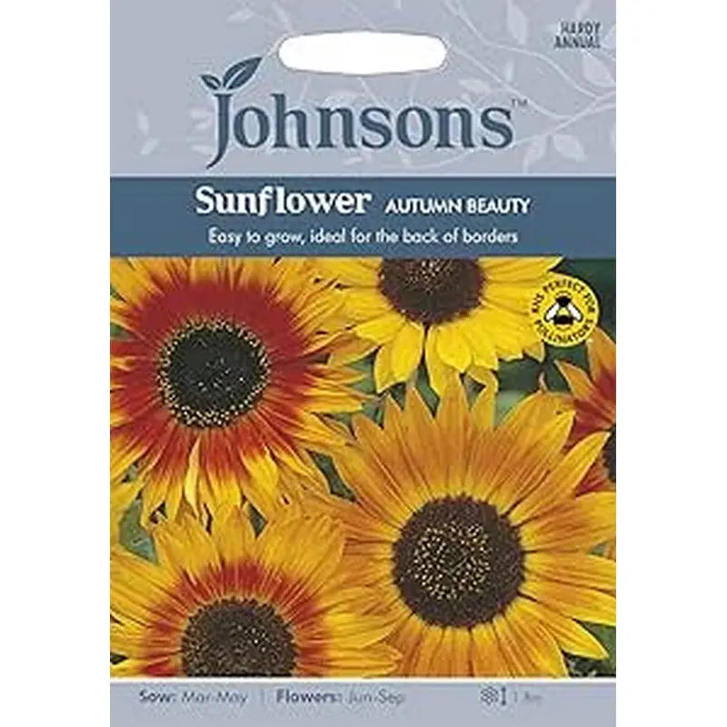 Johnston Flower Seeds - Sunflower Autumn Beauty - Type E