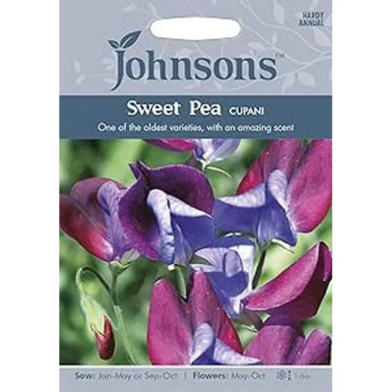 Johnston Flower Seeds - Sweet Pea Cupani - Type F