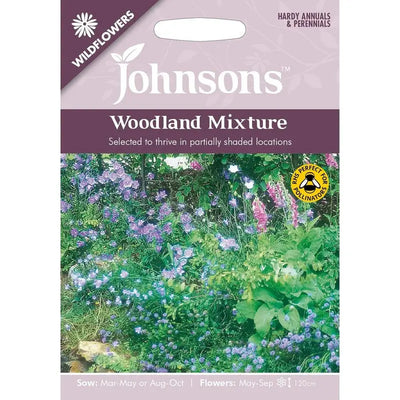 Johnston Flower Seeds - Woodland Mixture - Type F