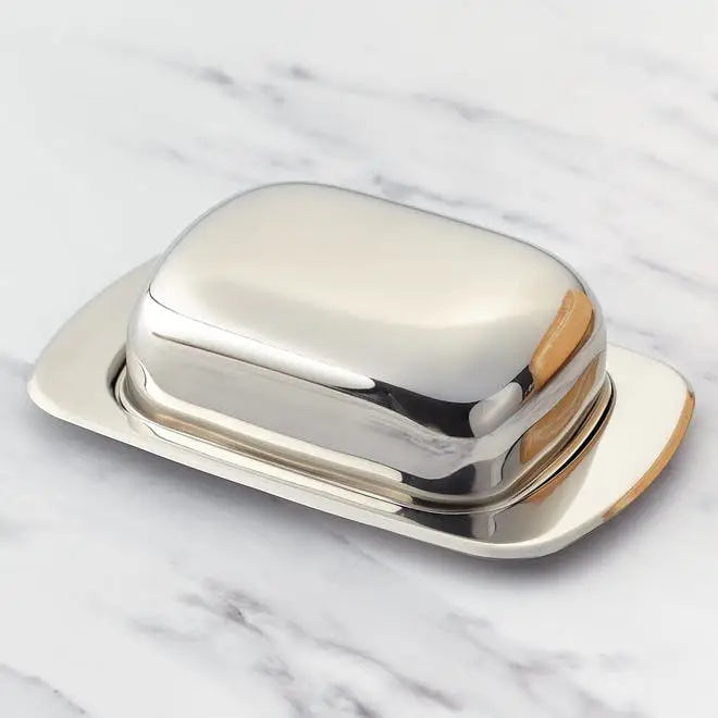 Judge Chrome Domed Butter Dish - Kitchenware