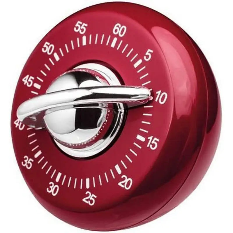 Judge Classic Kitchen Timer - Red or Black - Red -