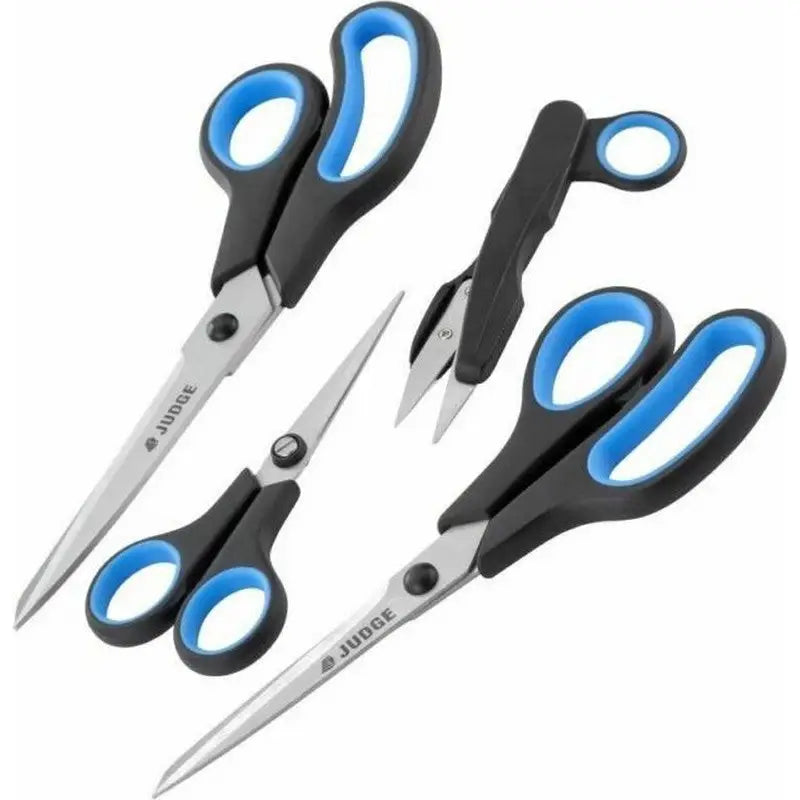 Judge Single Snips Thumb Scissors Clipper Small (Black/ Blue