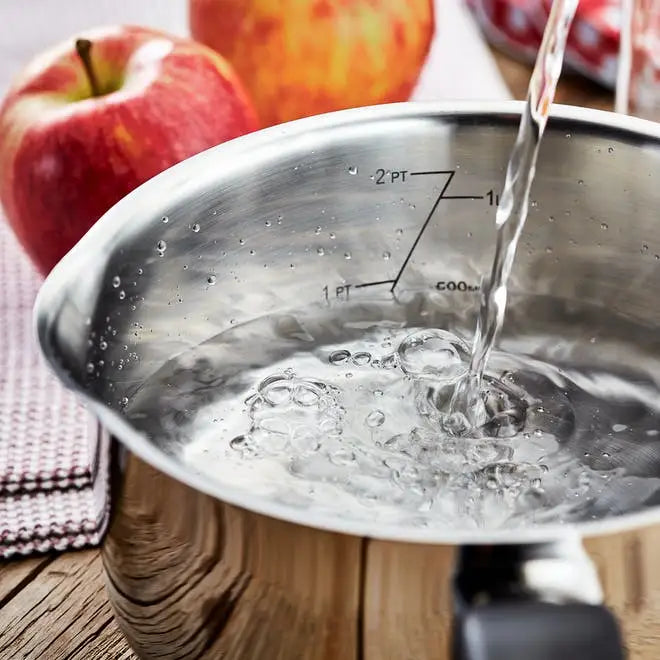 Judge Vista 3 Piece Draining Saucepan Set (14/16/18cm) -