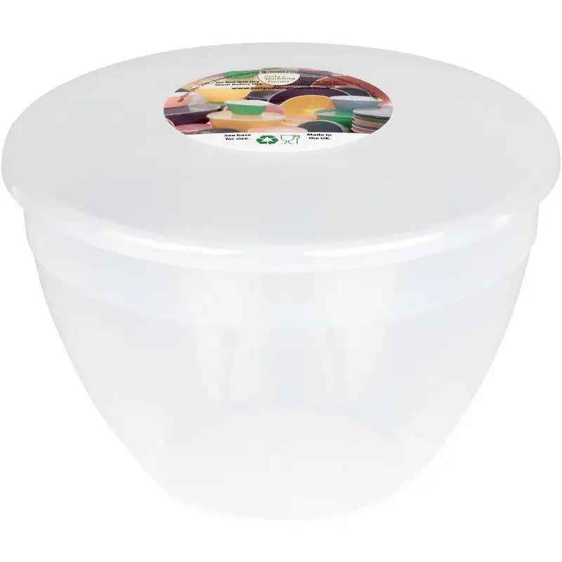 Just Pudding Microwavable Basins & Lids - (1 Pint - 4 Pint