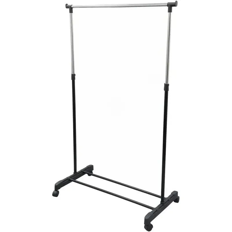 JVL Adjustable Clothes Garment Rack 43 X 88 X 107-170cm -