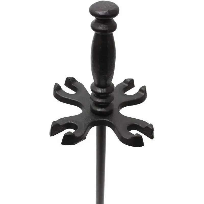 JVL Belvoir Fireside Companion Set With Stand - 5 Piece -