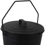 JVL Charnwood Coal Fire Bucket Log Holder - 28 x 32cm -