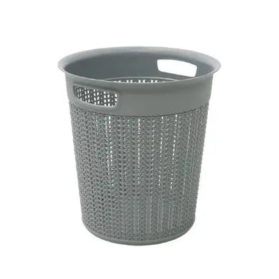 JVL Loop Laundry Basket Round Grey 12L - DIY \ Tools \