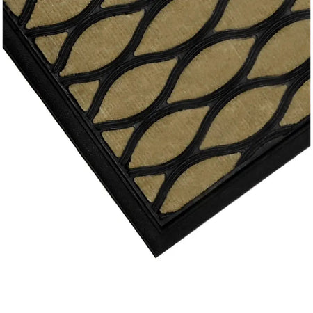 JVL Vienna Scraper Mat 45x100cm - Droplet - Doormat