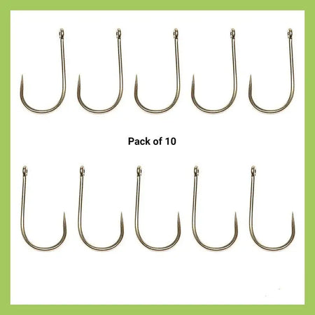 Kamasan B980 Specimen Eyed Barbed Hooks 10 Pack - Various