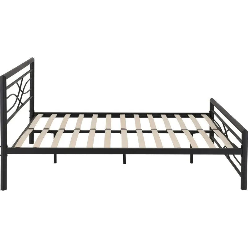 Kelly’s Black Metal Bed Frame - Available in 3ft / 4ft 6 /