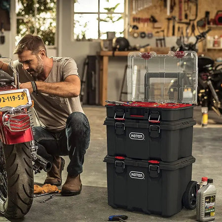 Keter Stack N Roll System Complete Set - DIY \ Tools \