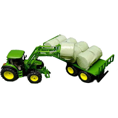 Kids Globe Farming Round Hay Bales 4pk - Farm Toys