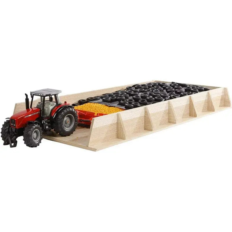 Kids Globe Giant Wooden Driving Silo for Tractors - Toys &