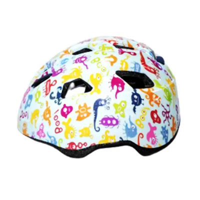 Kids Headgy Monsters Bicycle Helmet With Cooling Vents - XS