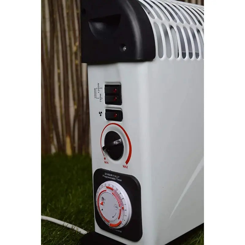 Kingavon 2Kw Convector Heater With Turbo & Timer - White -