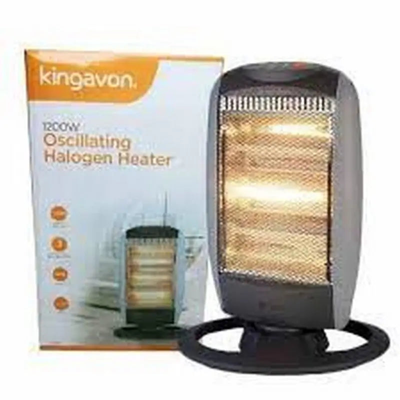 Kingavon Oscillating Halogen Heater 1200w Hh200 Stewart And Gibson