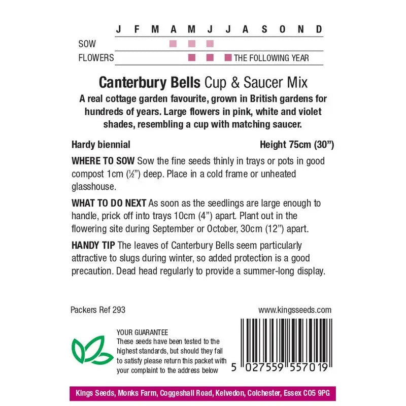 Kings Seeds Flowers Range of Growing Seeds - Seeds