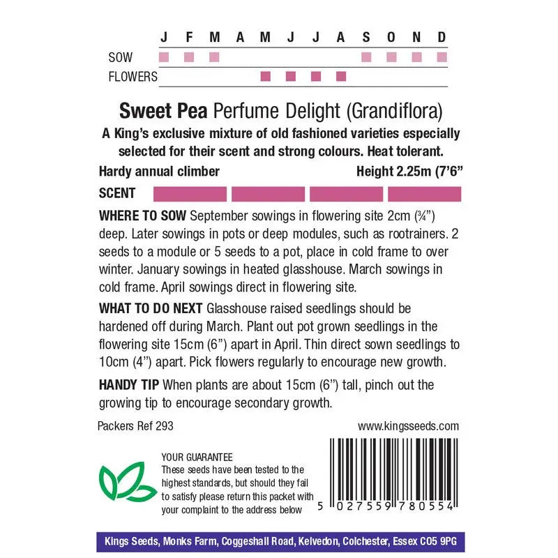 Kings Seeds Flowers Range of Growing Seeds - Seeds