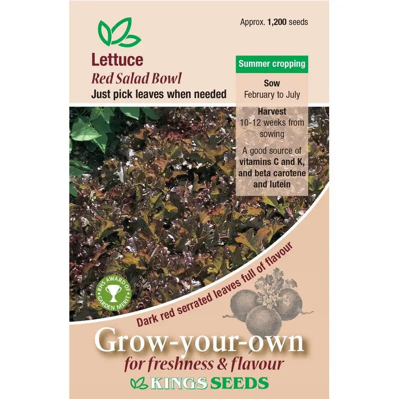 Kings Seeds Peas / Lettuce / Tomato and Beans Growing Seeds