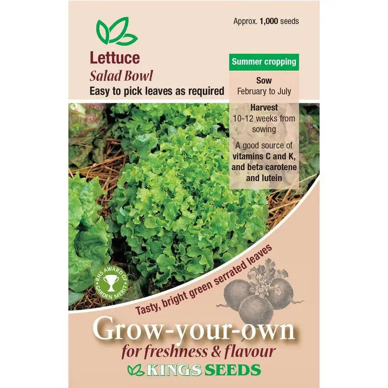 Kings Seeds Peas / Lettuce / Tomato and Beans Growing Seeds