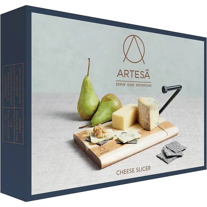 Kitchen Craft Artesa Traditional Cheese Slicer Serving Board