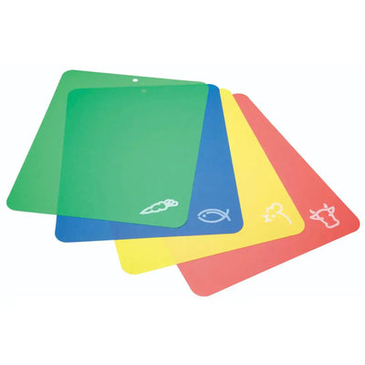 Kitchen Craft Flexible Colour Coded Cutting / Chopping Mats