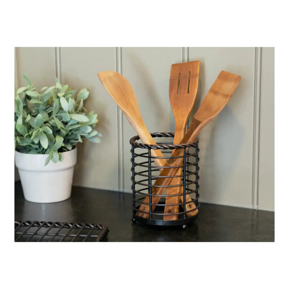 Kitchen Craft Industrial Kitchen Utensil Holder Rope -