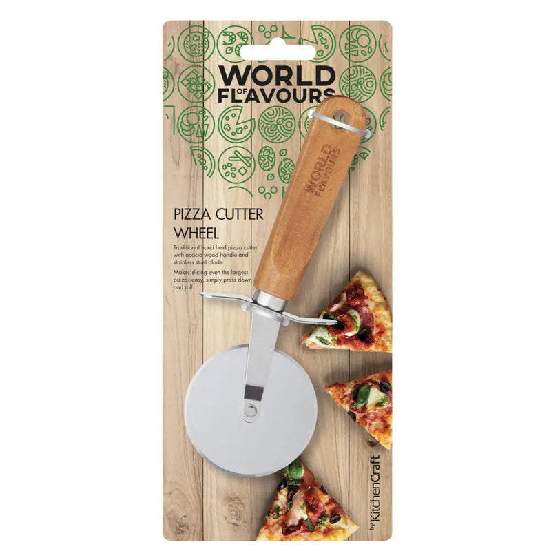 Kitchen Craft World of Flavour Pizza Cutter 6cm -
