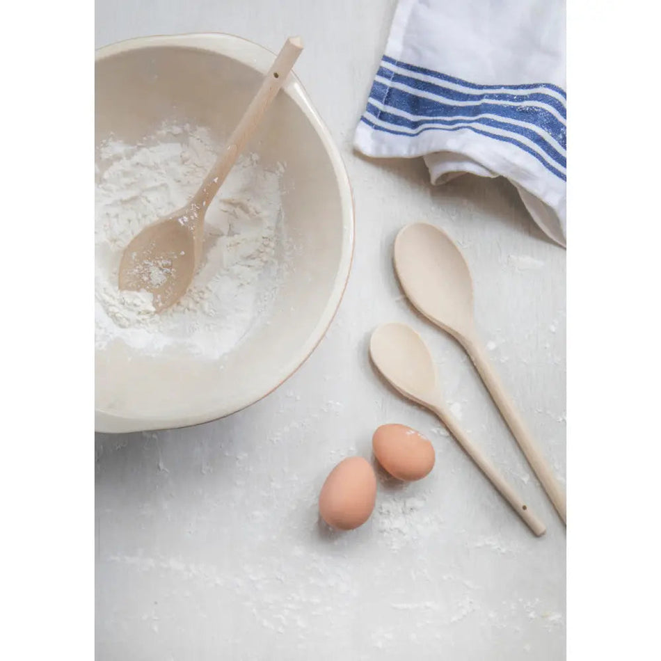 Kitchencraft Beech Wood Utensils Cooking Spoons Set Of 3 -