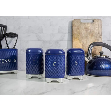 KitchenCraft Lovello 3 piece Storage Set Tea Coffee Sugar