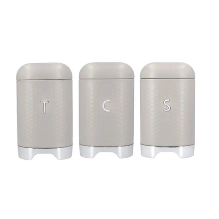 KitchenCraft Lovello 3 piece Storage Set Tea Coffee Sugar