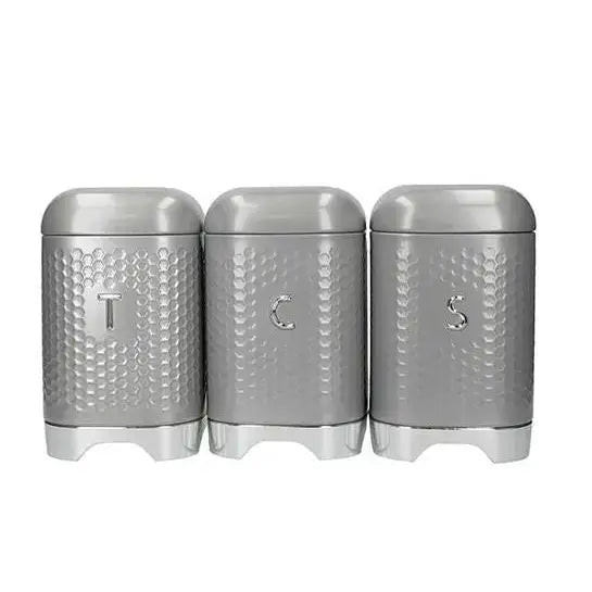 KitchenCraft Lovello 3 piece Storage Set Tea Coffee Sugar